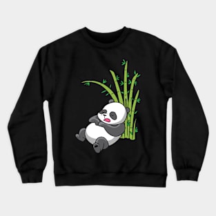 lazy Panda Crewneck Sweatshirt